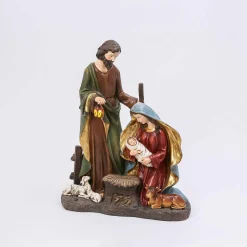 Gerson International Tabletop Items*3 Foot Tall Lighted Christmas Manger Nativity Scene With Timer