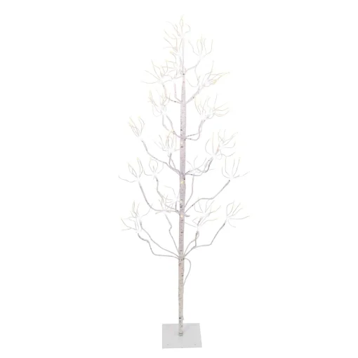 Gerson International Lawn And Outdoor Decor*4 Ft Tall Birch Tree With 336 Leds, Multifunction Adapter