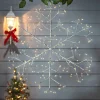 Gerson International Lawn And Outdoor Decor*24 In Firecracker Led Snowflake, Outdoor Holiday Decor