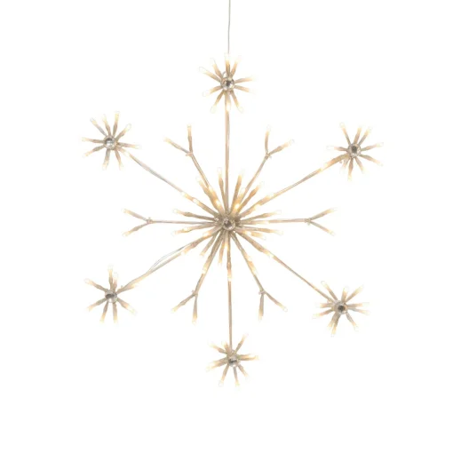Gerson International Accent Lighting*20 In Led Snowflake, Outdoor Christmas Holiday Decor