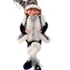 Regency International Elves*17In Winter Solstice Bendable Elf Ornament