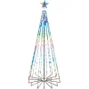 Kurt Adler Lawn And Outdoor Decor* 6 Foot Pre-Lit Rgb Led Collapsible Decorated Tree