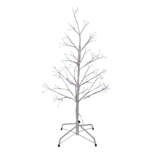 Kurt Adler Lawn And Outdoor Decor* 3-Foot White Birch Twig Tree With Multi-Color 8-Function Lights