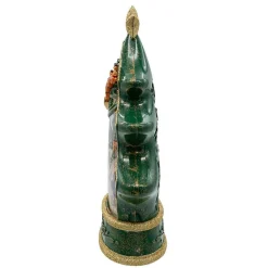 Kurt Adler Tabletop Items* 11.25-Inch Battery Operated Water Snowman Tree With Santa Sleigh