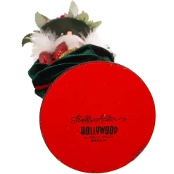 Kurt Adler Tabletop Items* 24-Inch Battery-Operated Hollywood Red And Dark Green Nutcracker With Led Hat