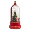 Kurt Adler Tabletop Items* 10.8-Inch Battery-Operated Usb Lighted Musical Nutcracker Water Lantern