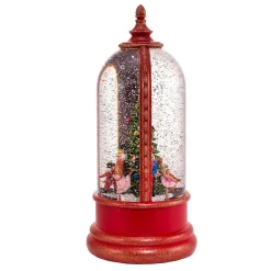 Kurt Adler Tabletop Items* 10.8-Inch Battery-Operated Usb Lighted Musical Nutcracker Water Lantern