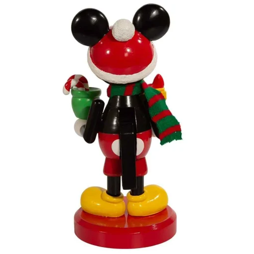 Kurt Adler Tabletop Items* 10-Inch Disney Mickey Mouse With Present Nutcracker