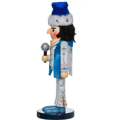 Kurt Adler Tabletop Items* 11-Inch Elvis King Of Spades Nutcracker
