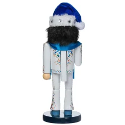 Kurt Adler Tabletop Items* 11-Inch Elvis King Of Spades Nutcracker