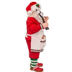 Kurt Adler Tabletop Items* 10.5-Inch Fabriche S'Mores Santa