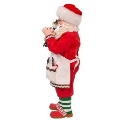 Kurt Adler Tabletop Items* 10.5-Inch Fabriche S'Mores Santa