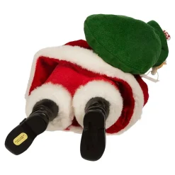 Kurt Adler Tabletop Items* 11-Inch Fabriche Santa Taking Selfie