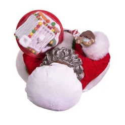 Kurt Adler Tabletop Items* 10.5-Inch Fabriche™ Black Chef Santa