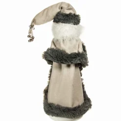 Kurt Adler Tabletop Items* 18-Inch Hollywood White And Gray Santa Nutcracker