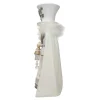 Kurt Adler Tabletop Items* 18-Inch Hollywood White Snowflake Soldier Battery-Operated Led Nutcracker
