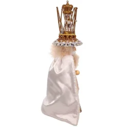 Kurt Adler Tabletop Items* 18.5-Inch Hollywood Gold Gem King Nutcracker