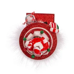 Kurt Adler Tabletop Items* 10-Inch Hollywood Black Nutcracker With Santa Hat