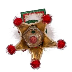 Kurt Adler Tabletop Items* 17.5-Inch Hollywood Mardi Gras King Nutcracker