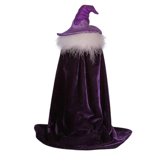Kurt Adler Tabletop Items* 18-Inch Hollywood™ Purple Wizard Nutcracker