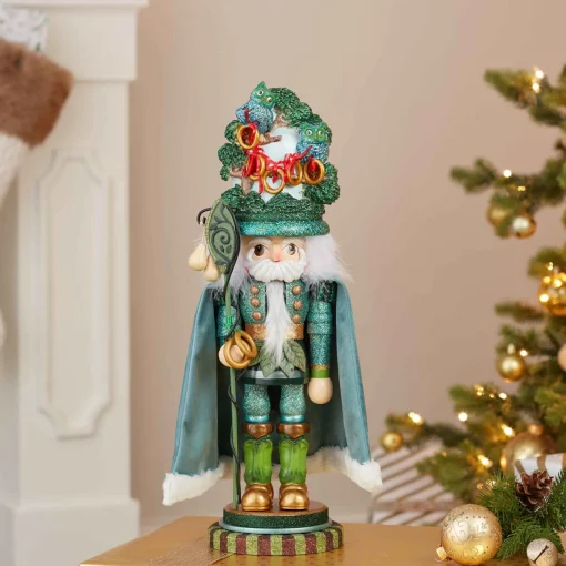 Kurt Adler Tabletop Items* 17.5-Inch Hollywood Five Golden Rings Nutcracker