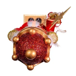 Kurt Adler Tabletop Items* 32-Inch Plastic Red And Gold King Nutcracker