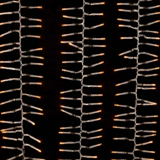 Kurt Adler Lawn And Outdoor Decor* 1000-Light 32.8-Foot Classic Warm White Led Cluster Garland