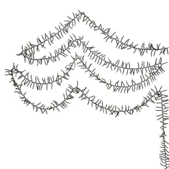 Kurt Adler Lawn And Outdoor Decor* 3000-Light 98-Foot Cluster Garland With Warm White Led Lights