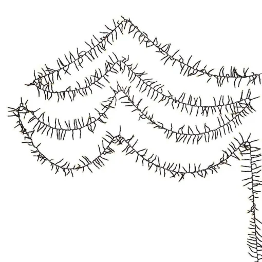 Kurt Adler Lawn And Outdoor Decor* 3000-Light 98-Foot Cluster Garland With Warm White Led Lights