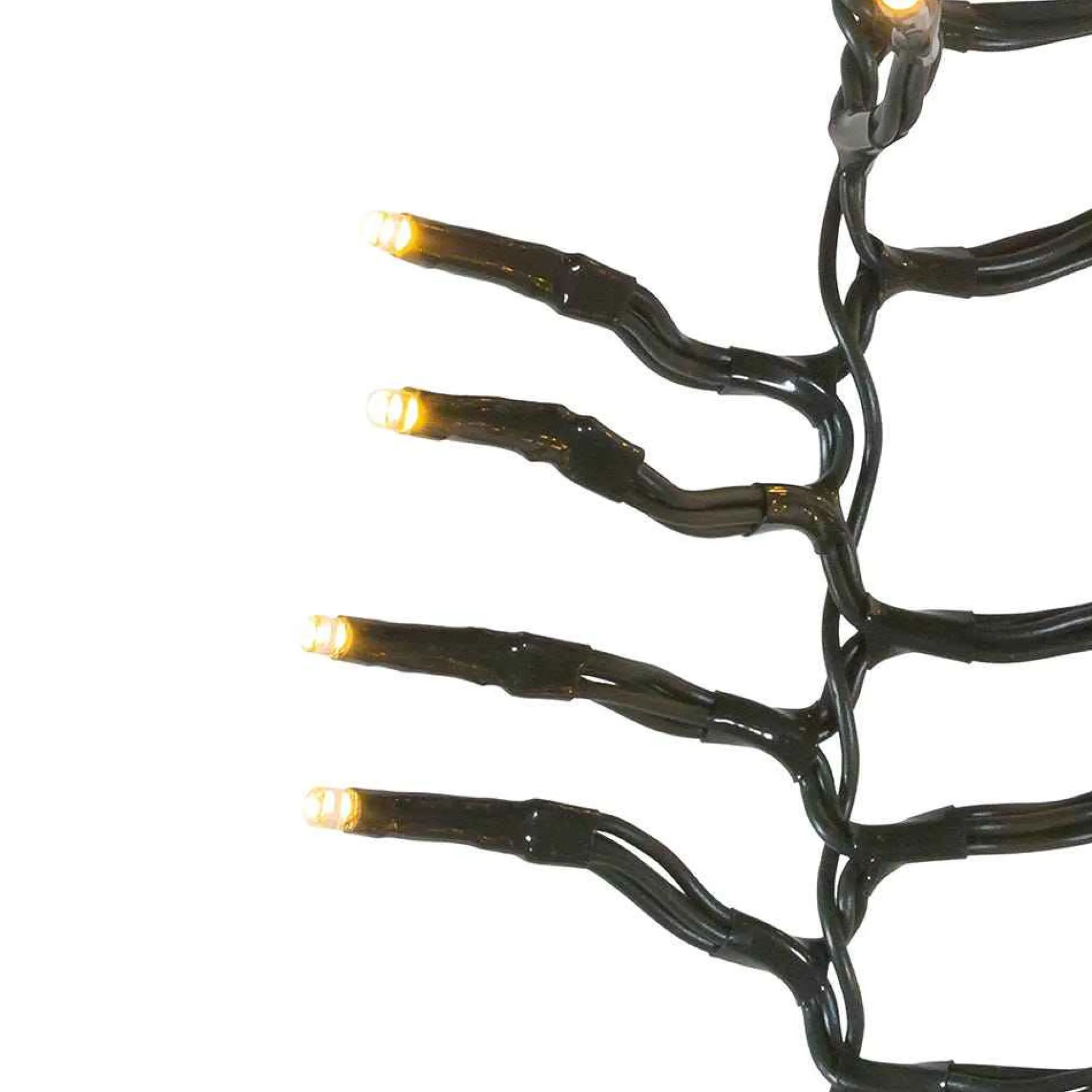 Kurt Adler Lawn And Outdoor Decor* 3000-Light 98-Foot Cluster Garland With Warm White Led Lights