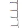 Kurt Adler Lawn And Outdoor Decor* 600-Light 49.2-Foot Multicolored Led White Wire Rice Light Set