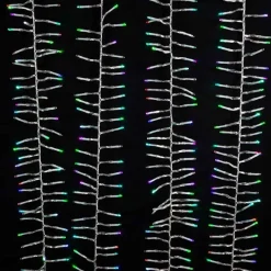 Kurt Adler Lawn And Outdoor Decor* 480-Light 15.7-Foot Rgb Led Connectable Cluster Garland