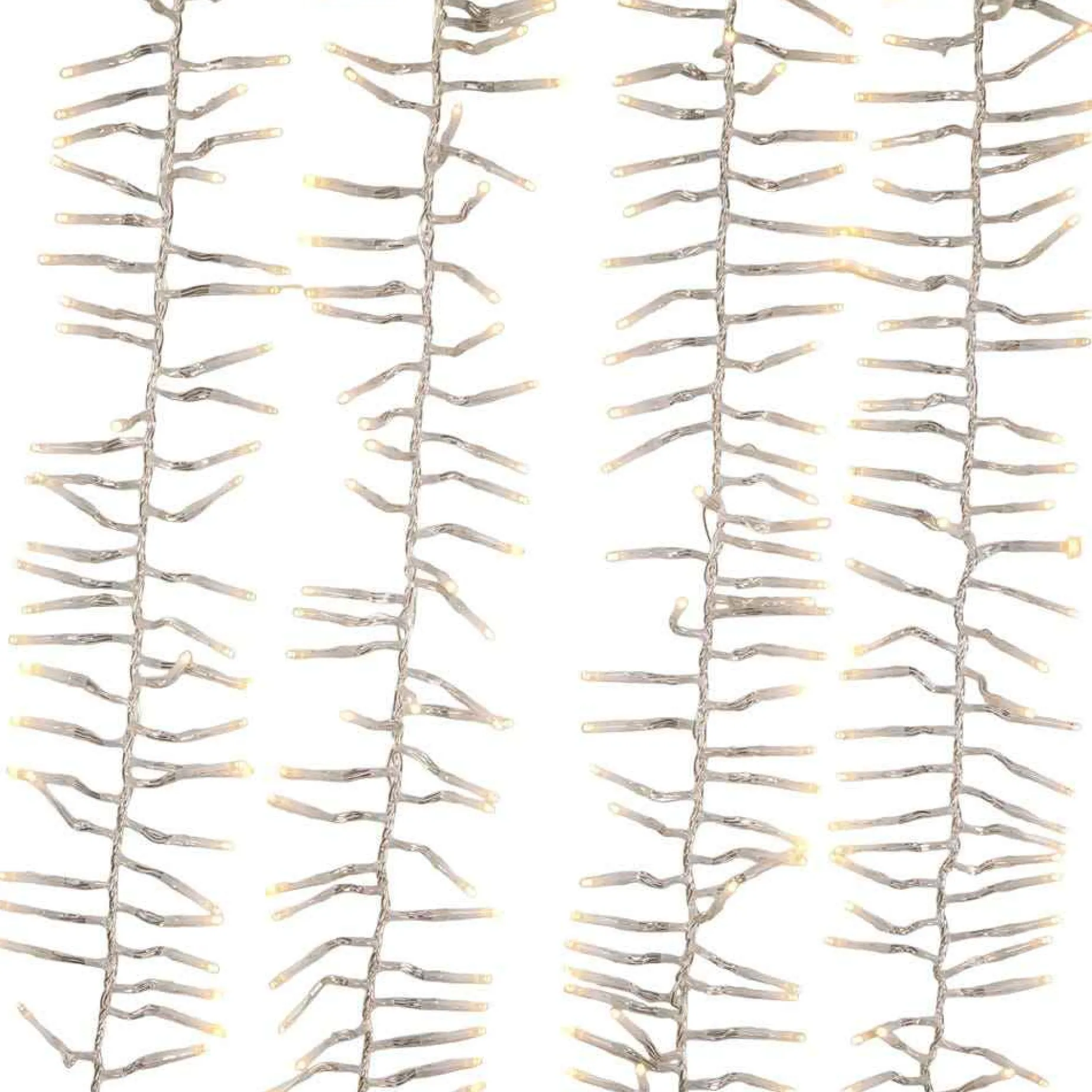 Kurt Adler Lawn And Outdoor Decor* 480-Light 15.7-Foot Warm White Led Connectable Cluster Garland