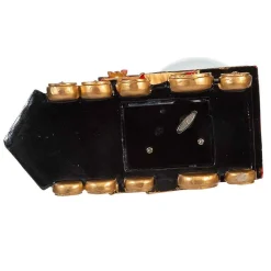 Kurt Adler Tabletop Items* 120Mm Musical Santa Driving Train Water Globe