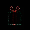 Brite Ideas Lawn And Outdoor Decor*Led Gift Box- Green Box With Red Bow #Led-Gb22Gb/Rb *Set Of 2*