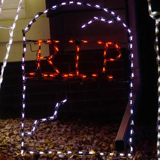 Brite Ideas Lawn & Outdoor Decor*Led Rip Tombstone #Led-Tmb36 *Set Of 2*