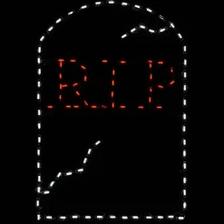 Brite Ideas Lawn & Outdoor Decor*Led Rip Tombstone #Led-Tmb36 *Set Of 2*