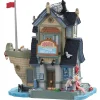 Lemax Village Collection Lighted Buildings*Lemax Aquatic School Of Swimming, Snorkeling & Scuba #05629
