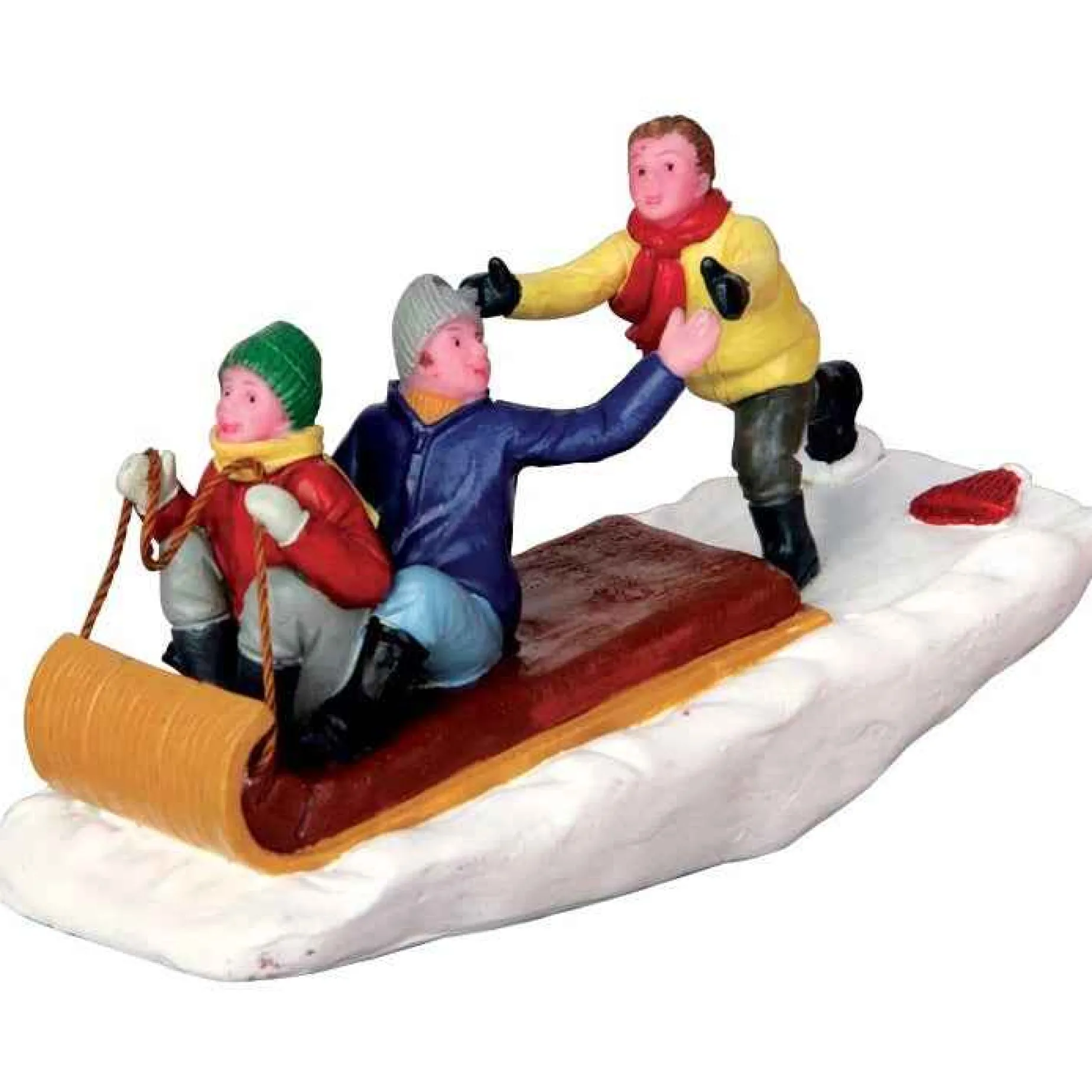 Lemax Village Collection Figurines*Lemax Toboggan Trouble #42248