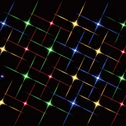 Lemax Village Collection Accessories* Super Bright Multi Color Light String, Count Of 24, Battery Operated (4.5V) #84382