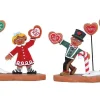 Lemax Village Collection Figurines* Cookie Exchange, Set Of 2 #82593