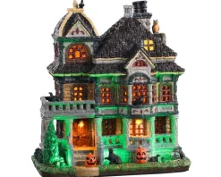 Lemax Village Collection Halloween Villages* Grimsbury Haunted House #05609