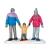 Lemax Village Collection Figurines* Snowshoe Family #52336
