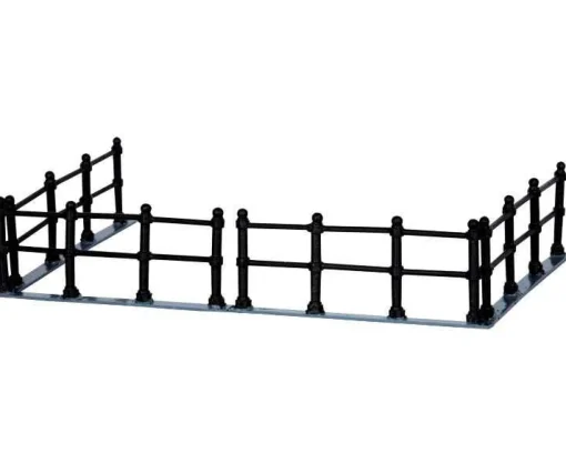 Lemax Village Collection Accessories* Canal Fence, Set Of 4 #44789