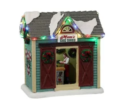 Lemax Village Collection Table Accents* Mom's She Shed, B/O (4.5V) #24963