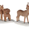 Lemax Village Collection Figurines* Deer Family, Set Of 2 #02929