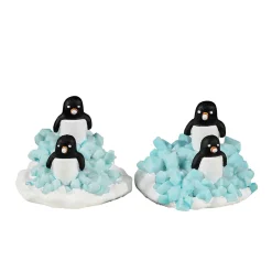 Lemax Village Collection New For 2023* Candy Penguin Colony, Set Of 2 #22160