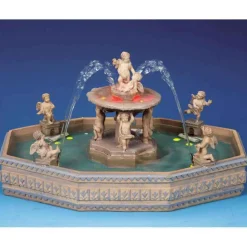 Lemax Village Collection Table Accents* Lighted Village Square Fountain #14663