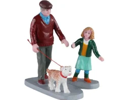 Lemax Village Collection Figurines* Afternoon Stroll, Set Of 2 #02926