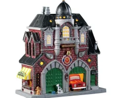 Lemax Village Collection Lighted Buildings* Caddington Fire Brigade #95520